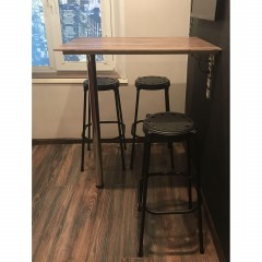 Стул барный Sheffilton SHT-S48  черный муар 865332 - фото 3