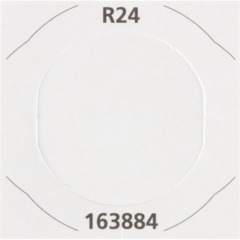 Оснастка для печати круг. d24 мм, Pr. R24 черная Colop - фото 4