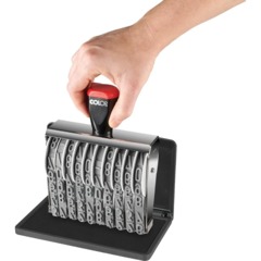 Подушка штемпельная настольная 90х160 мм, черная, MICRO 3 black - фото 5