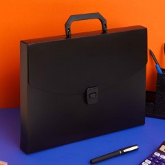 Папка-портфель 1 отделение Attache Economy A4 черный - фото 7