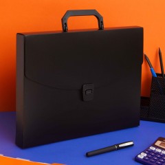 Папка-портфель 1 отделение Attache Economy A4 черный - фото 9