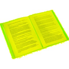 Папка файловая на 20 файлов Элементари А4 500мкм син - фото 4