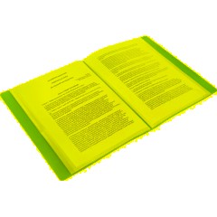 Папка файловая 60 файлов, карман/кор Элемент А4 700мкм син - фото 4