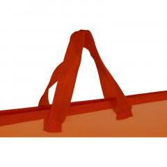 Папка-портфель на молнии с ручками Attache Neon А4+ оранжевый Папка-портфель на молнии с ручками Attache Neon А4+ оранжевый - фото 4