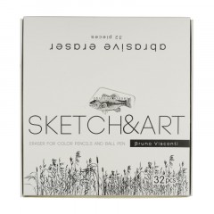 Ластик художественный SKETCH&ART абразивный 42-0043 Ластик художественный SKETCH&ART абразивный 42-0043 - фото 2