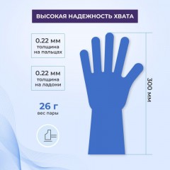 Перчатки однораз. латекс.Libry,н/с,н/о,High Risk(арт.KHR003),(L)25пар/уп,ПС Перчатки однораз. латекс.Libry,н/с,н/о,High Risk(арт.KHR003),(L)25пар/уп,ПС - фото 3