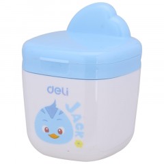 Точилка ручная Deli ER01300, 1 отверстие, с контейнером, пластик, ассорти - фото 3