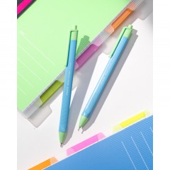 Ручка шариковая автомат. Attache Bright colours г/зел к.,0,5,масл,син Ручка шариковая автомат. Attache Bright colours г/зел к.,0,5,масл,син - фото 5