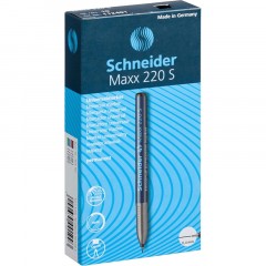Маркер перманентный Schneider Maxx 220S 0,4 мм черный - фото 6