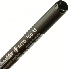 Маркер перманентный Schneider Maxx 166 1 мм черный - фото 4