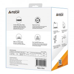 Веб-камера A4Tech PK-930HA черный 2Mpix (1920x1080) USB2.0 с микрофоном - фото 7