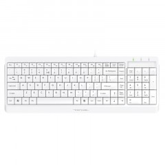 Набор клавиатура+мышь A4Tech Fstyler F1512 клав:белый мышь:белый USB - фото 3