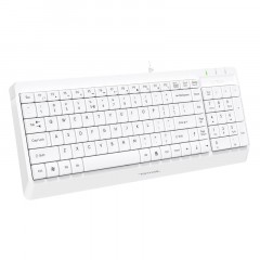 Набор клавиатура+мышь A4Tech Fstyler F1512 клав:белый мышь:белый USB - фото 4