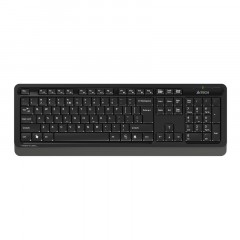 Набор клавиатура+мышь A4Tech Fstyler FG1010 черный/сер USB беспров Multime - фото 4