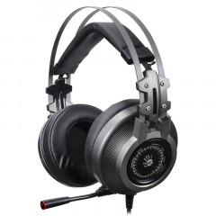 Гарнитура A4Tech Bloody J527 серый 2м мониторные USB (J527) Гарнитура A4Tech Bloody J527 серый 2м мониторные USB (J527) - фото 2