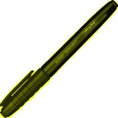 Маркер перманентный ATTACHE красный 1,5-3мм. - фото 2