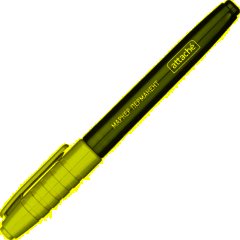 Маркер перманентный ATTACHE зеленый 1,5-3мм. - фото 2