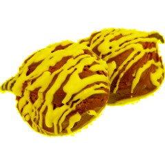 Печенье Домашнее чаепитие Заварные пышечки в белой глазури, 420г (ГР51) - фото 2