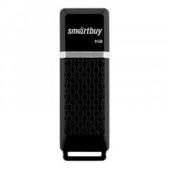 Флеш-память Smartbuy UFD 8GB Quartz series Black (SB8GBQZ-K) - фото 3
