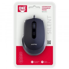 Мышь компьютерная Smartbuy ONE 265-K, проводная, черная (SBM-265-K) / 40 Мышь компьютерная Smartbuy ONE 265-K, проводная, черная (SBM-265-K) / 40 - фото 5