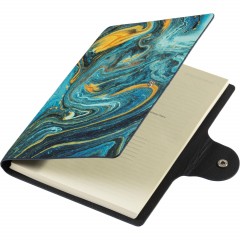 Ежедневник недатированный Fluid Attache Selection бирюз 140х200 мм,192с - фото 7