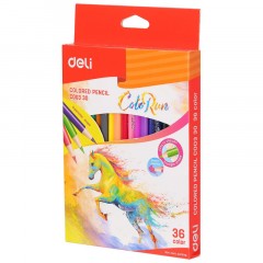 Карандаши цветные Deli ColoRun тополь 36 цв/наб EC00330 Карандаши цветные Deli ColoRun тополь 36 цв/наб EC00330 - фото 9