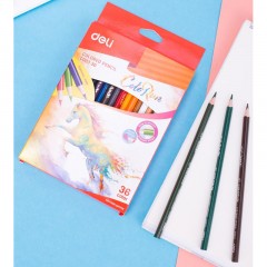 Карандаши цветные Deli ColoRun тополь 36 цв/наб EC00330 Карандаши цветные Deli ColoRun тополь 36 цв/наб EC00330 - фото 10