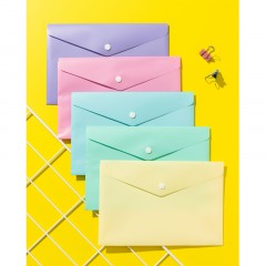 Папка-конверт на кнопке Attache Акварель А5 180 мкм 5шт/уп (цвета в асс) Папка-конверт на кнопке Attache Акварель А5 180 мкм 5шт/уп (цвета в асс) - фото 11
