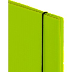 Бизнес-тетрадь Тетрадь Attache Neon А4 96л кл.спираль, обл.пластик, розовый - фото 3