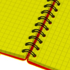 Бизнес-тетрадь Тетрадь Attache Neon А4 96л кл.спираль обл.пластик зеленый - фото 7