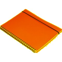 Бизнес-тетрадь Тетрадь Attache Neon А5 80л кл.спираль, обл.пластик, зеленый - фото 4