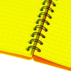 Бизнес-тетрадь Тетрадь Attache Neon А5 80л кл.спираль, обл.пластик, зеленый - фото 8