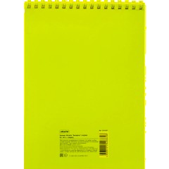 Блокнот Attache Акварель гребень картон А5 60л голубой - фото 9