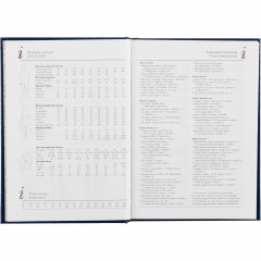 Ежедневник недатированный синий,А5,145х205мм,136л,Ideal 3-122/05 - фото 13