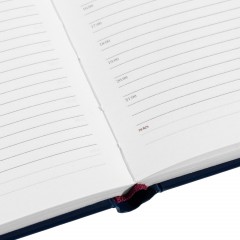 Ежедневник недатированный синий,А5,145х205мм,136л,Ideal 3-122/05 - фото 19