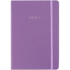 Ежедневник недатированный сиреневый, А5 136 л., Diary, ATTACHE Ежедневник недатированный сиреневый, А5 136 л., Diary, ATTACHE - фото 2