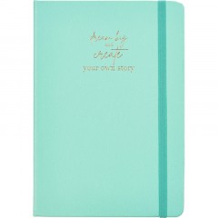 Ежедневник недатированный мятный, А5 136 л., Story, ATTACHE - фото 2