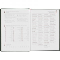 Ежедневник недатированный А5+ Velvet, темно-зеленый 3-115/24 - фото 13