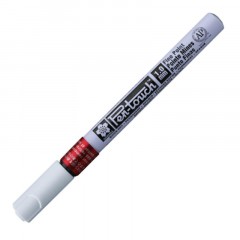 Маркер лаковый Sakura Pen-Touch 1 мм красный XPMKA#19 Маркер лаковый Sakura Pen-Touch 1 мм красный XPMKA#19 - фото 2