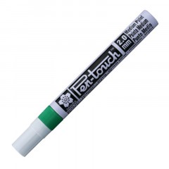 Маркер лаковый Sakura Pen-Touch 2 мм зеленый XPFKA#29 Маркер лаковый Sakura Pen-Touch 2 мм зеленый XPFKA#29 - фото 2