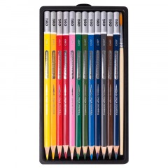 Карандаши акварельные Deli Color Emotion липа 12 цв/наб EC00700 Карандаши акварельные Deli Color Emotion липа 12 цв/наб EC00700 - фото 2