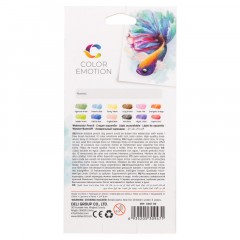 Карандаши акварельные Deli Color Emotion липа 12 цв/наб EC00700 Карандаши акварельные Deli Color Emotion липа 12 цв/наб EC00700 - фото 3
