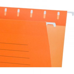 Папка подвесная Attache, А4, картон, оранжевый, до 200л., 5шт/уп Папка подвесная Attache, А4, картон, оранжевый, до 200л., 5шт/уп - фото 3