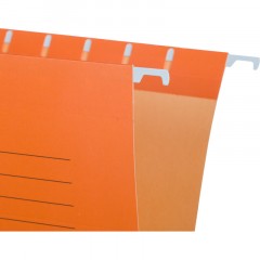Папка подвесная Attache Foolscap, картон оранжевый, до 200л., 5шт/уп Папка подвесная Attache Foolscap, картон оранжевый, до 200л., 5шт/уп - фото 3