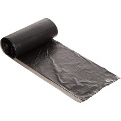 Мешки для мусора ПНД 30л 10мкм 30шт/рул черные 48х58см Luscan - фото 2