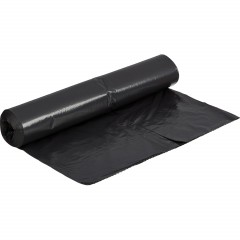 Мешки для мусора ПВД 120л 35мкм 20шт/рул черные 68х110см Luscan - фото 2