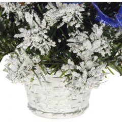 Елка , с декором, синий L20 W20 H30 см 237300 - фото 2