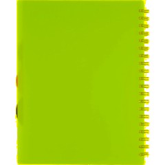 Бизнес-тетрадь Attache А4,100л,кл,спир,обл.пластик,с разделителями,голубой - фото 12