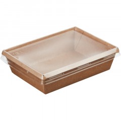 Контейнер бум. OneClick (bottom 500/b) 500мл, крафт 400шт/кор - фото 2