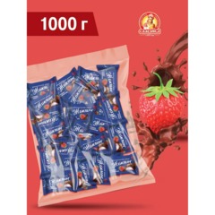 Конфеты шоколадные Жаклин французский зефир со вкусом клубники в шоко,1кг - фото 5